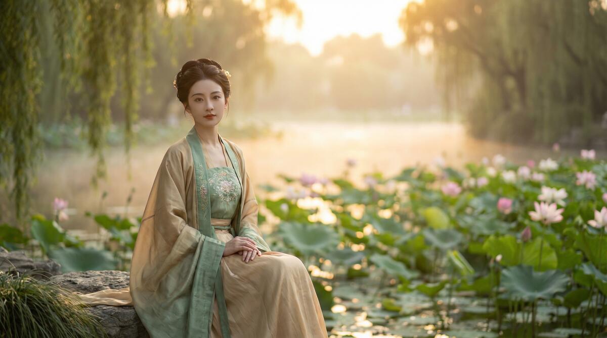 捆绑束缚视频-古风汉服写真视频拍摄