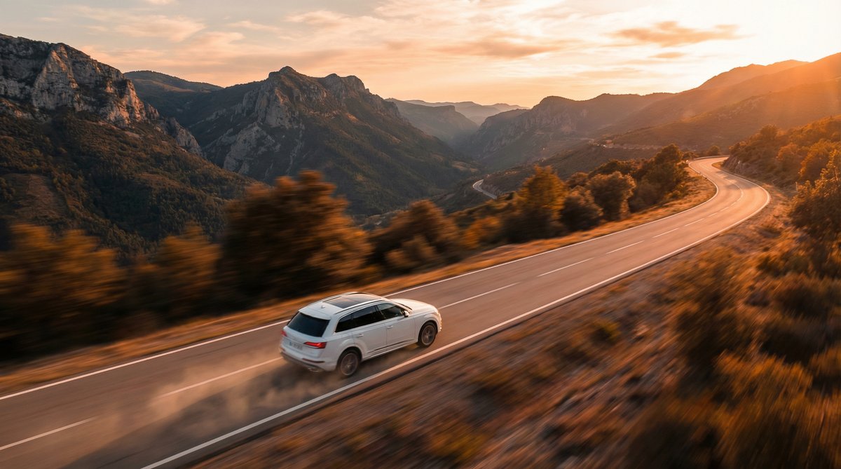 91 SUV山路驾驶视频