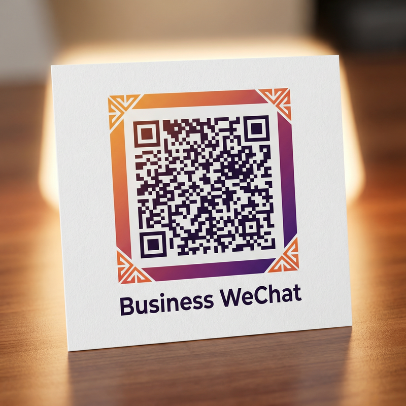 网红主播商务二维码