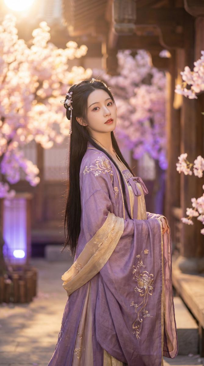 网红主播古风写真视频