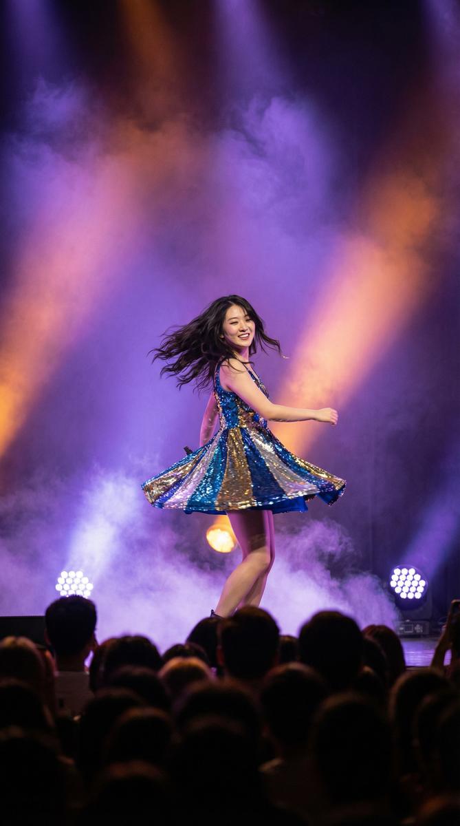 网红主播舞台表演视频